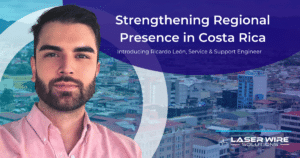 Introducing Ricardo Leon, service and support engineer for medical device manufacturing using laser wire stripping - laser wire solutions