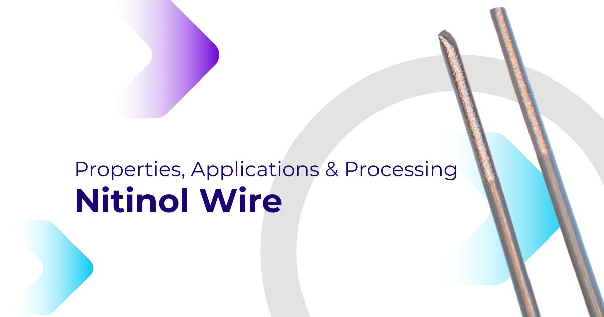 What is nitinol wire, Nitinol guidewire with hydrophilic tip, Why is nitinol used in medical devices